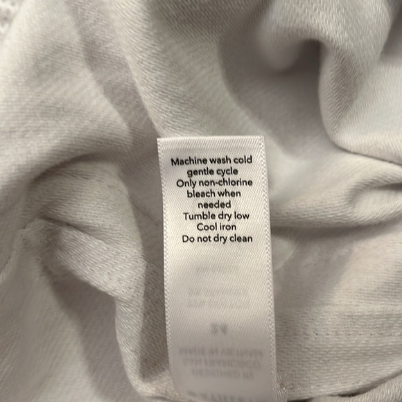 NWT-ATHLETA-W 24-white and gray-Farallon jogger. elastic & drawstring waistband. - Picture 9 of 13